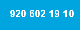920 602 19 10